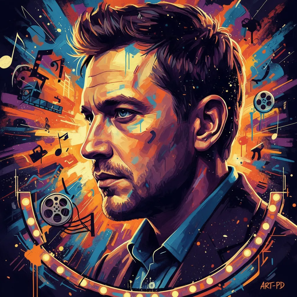 Artistic portrait of Pavel Derevyanko