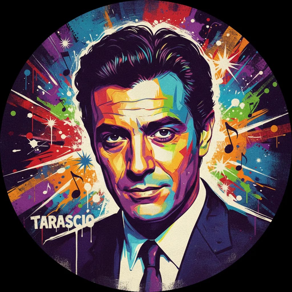 Artistic portrait of Enzo Tarascio