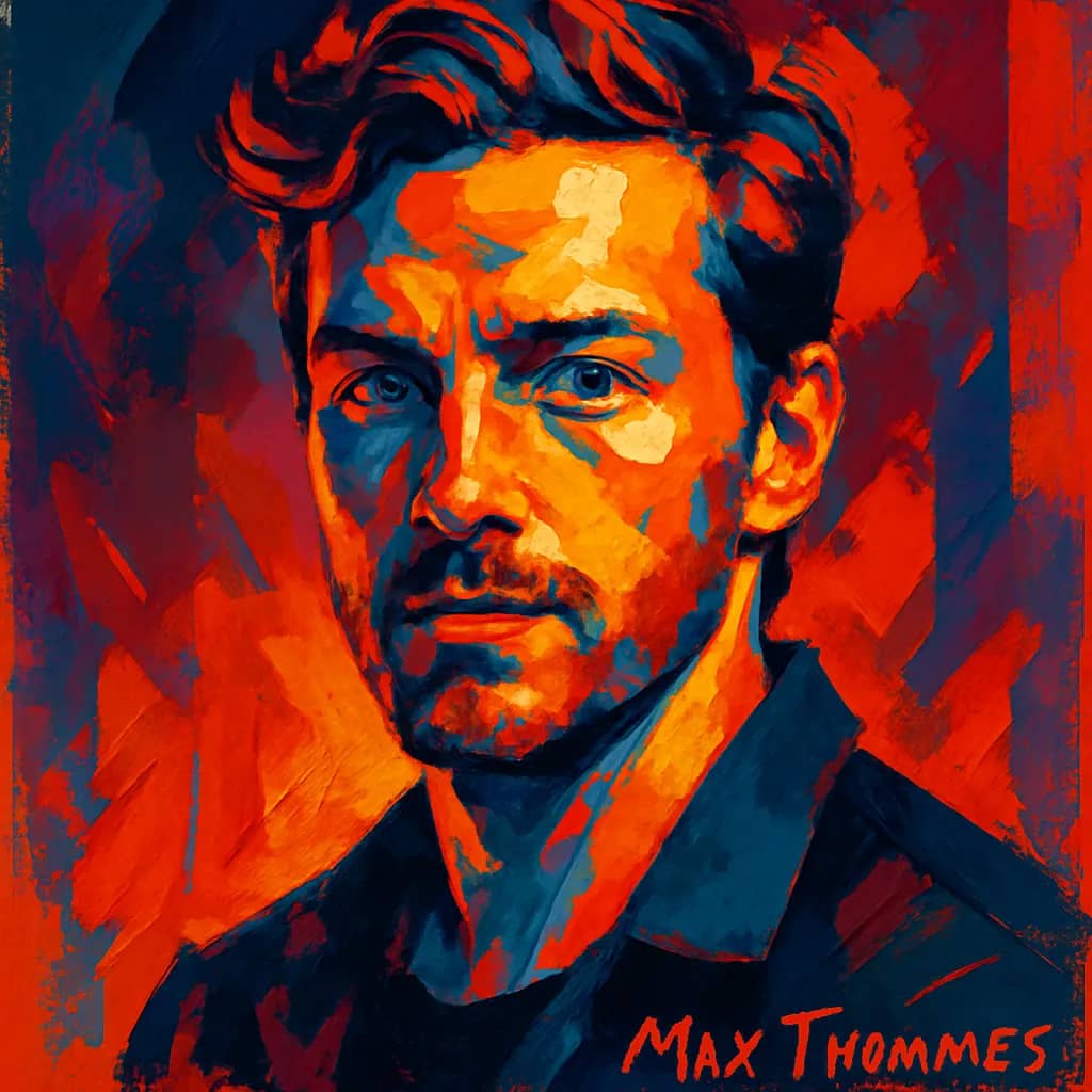 Portrait of Max Thommes