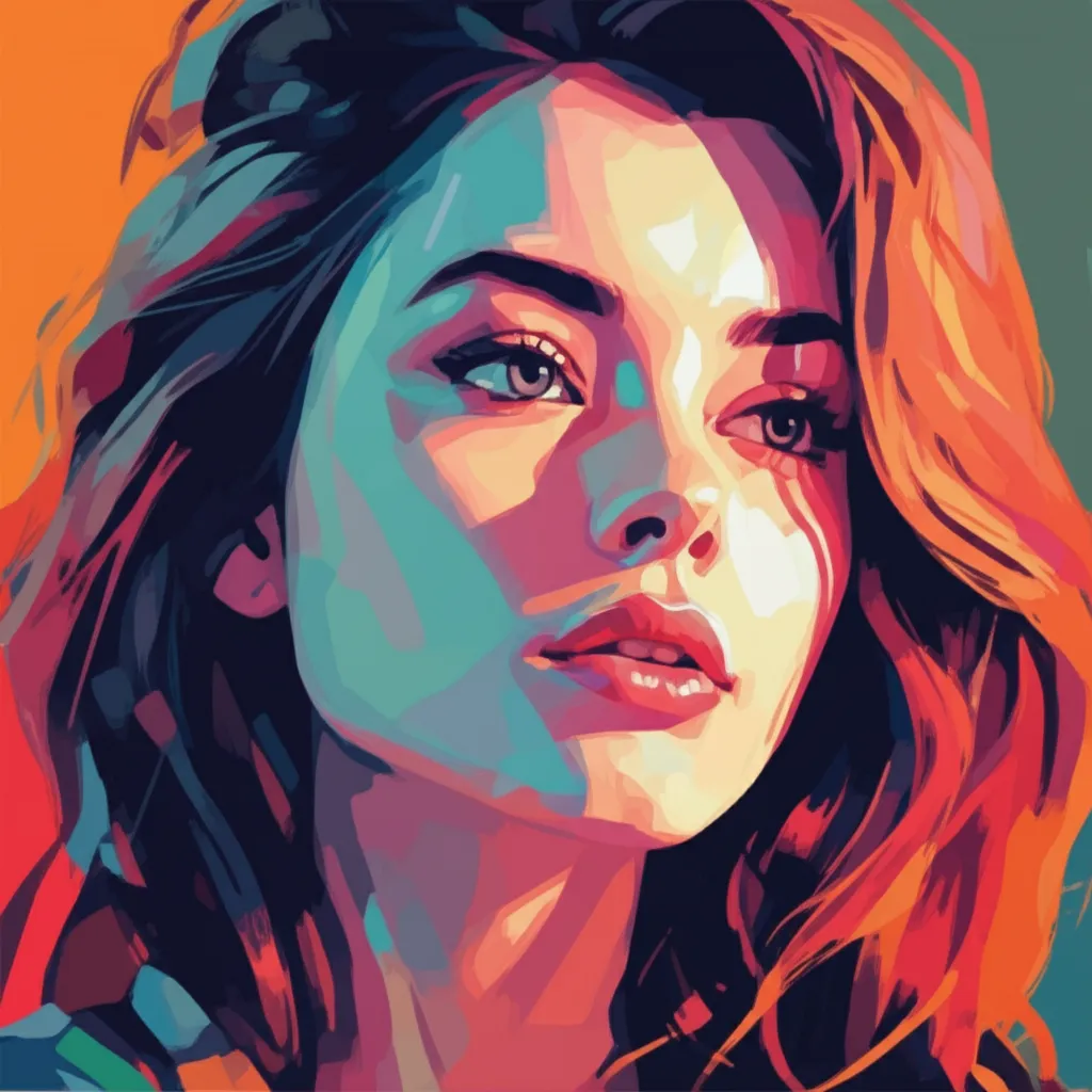 Artistic portrait of Liv Hill