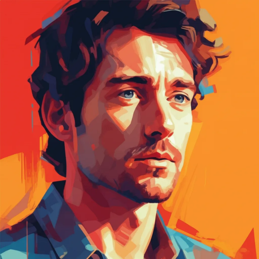 Artistic portrait of Stephen Conroy
