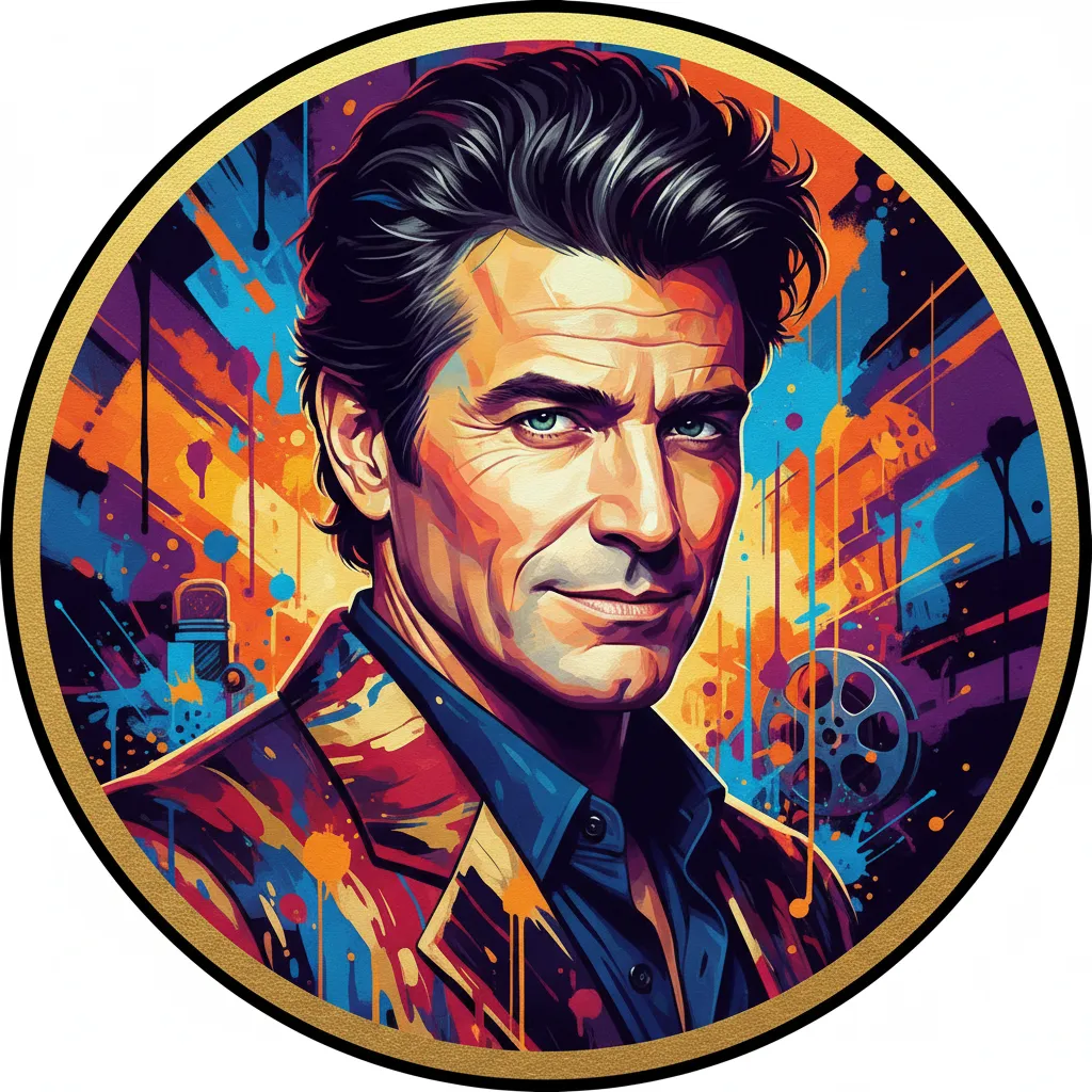 Artistic portrait of Eric Roberts