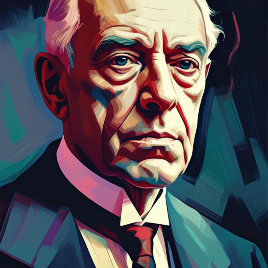Artistic portrait of Arnold Lucy
