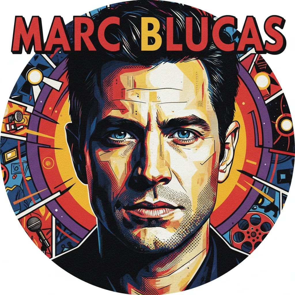 Artistic portrait of Marc Blucas