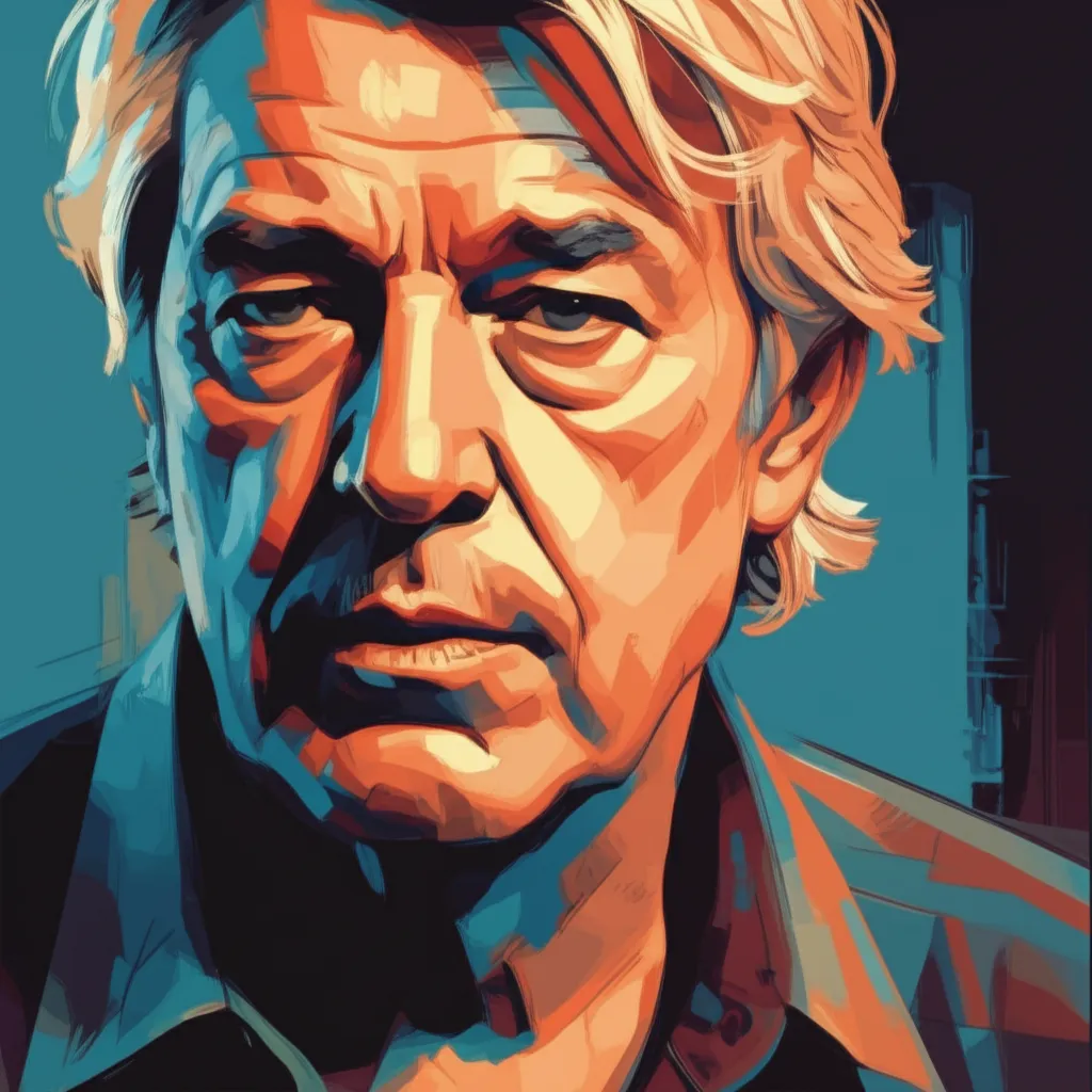 Artistic portrait of Kjell Bergqvist