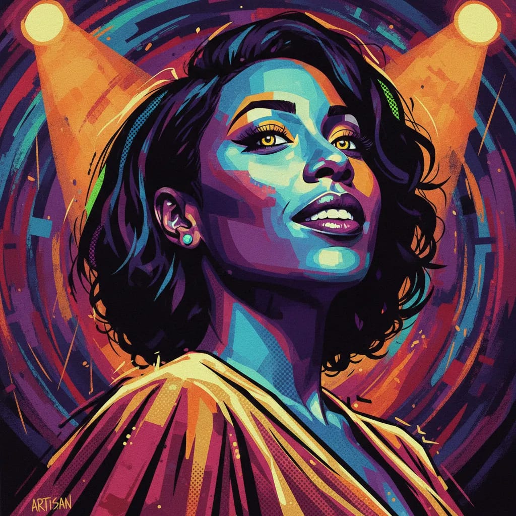 Artistic portrait of Bresha Webb