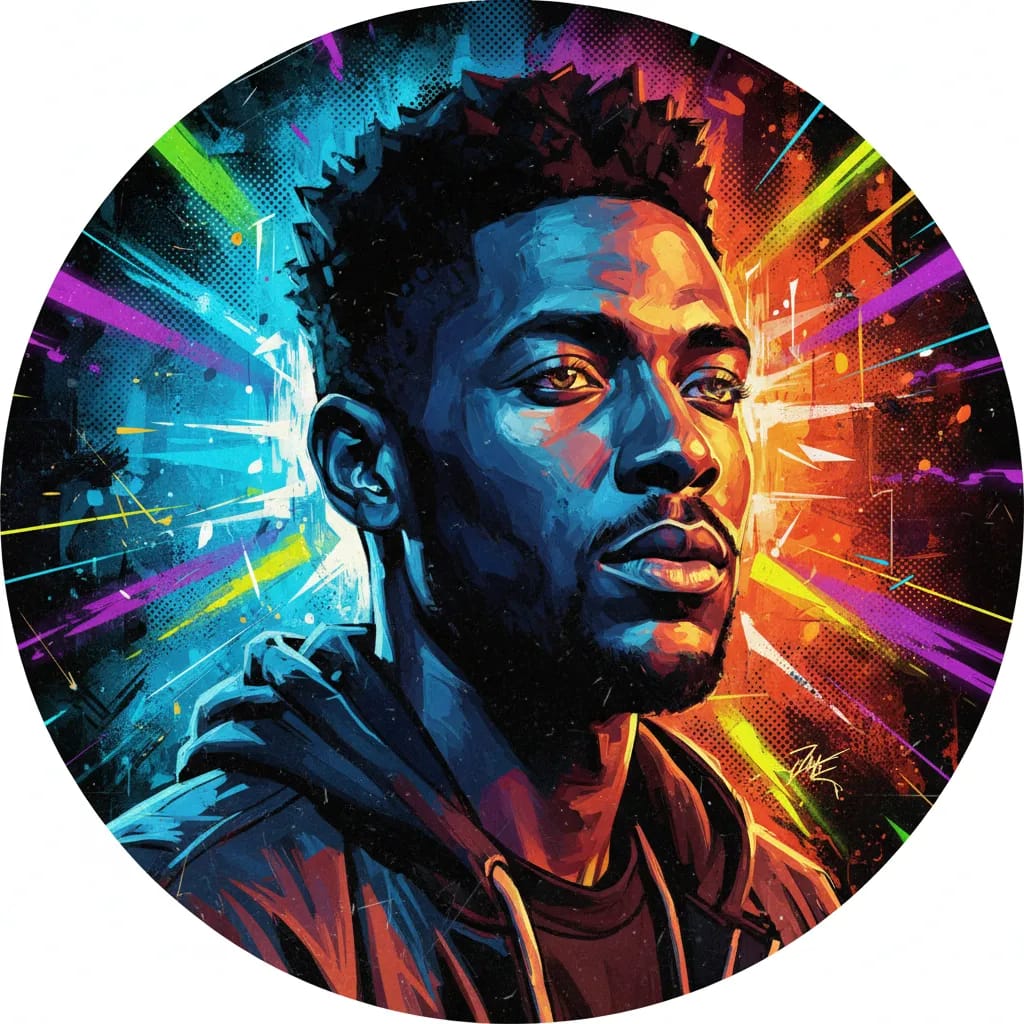 Artistic portrait of Nayo