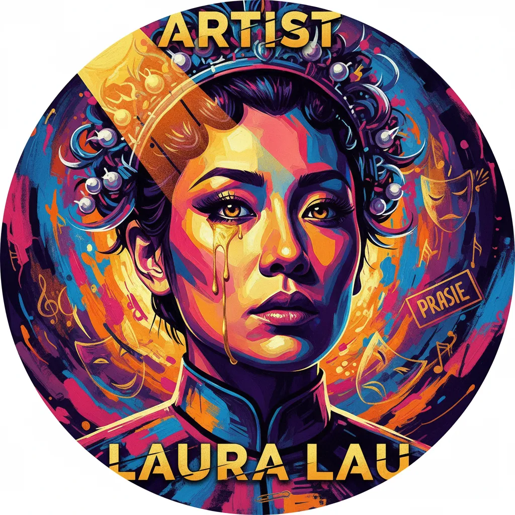 Artistic portrait of Laura Lau