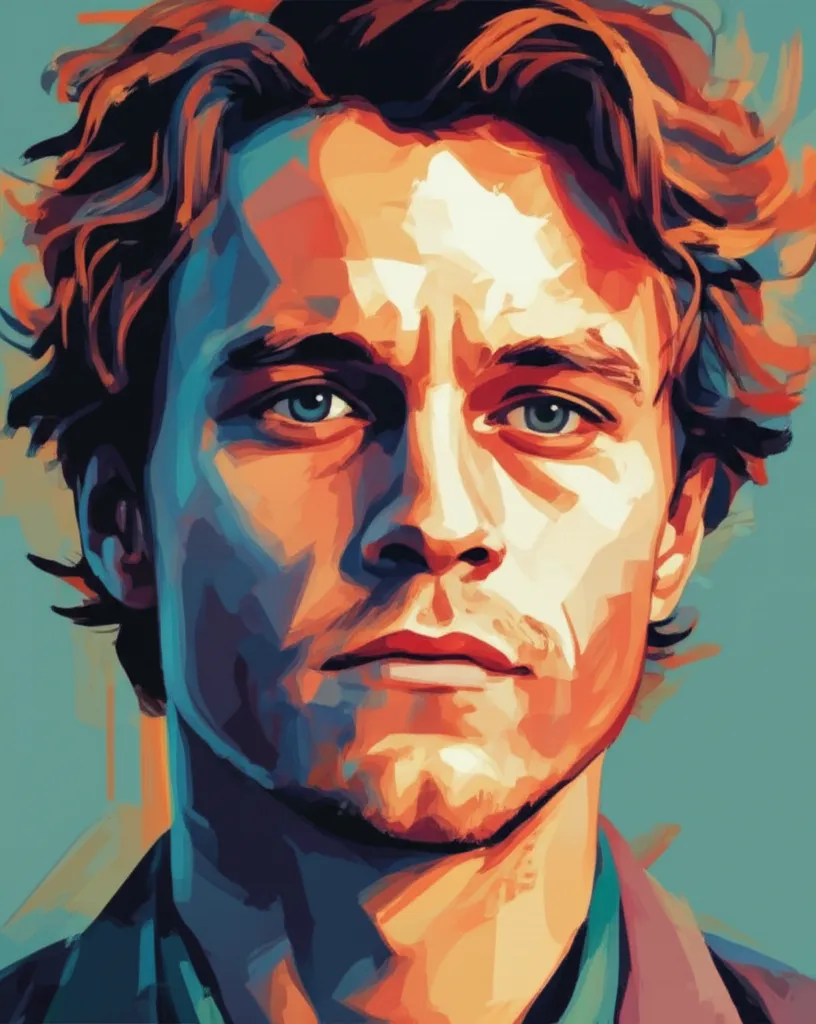 Portrait of Heath Ledger