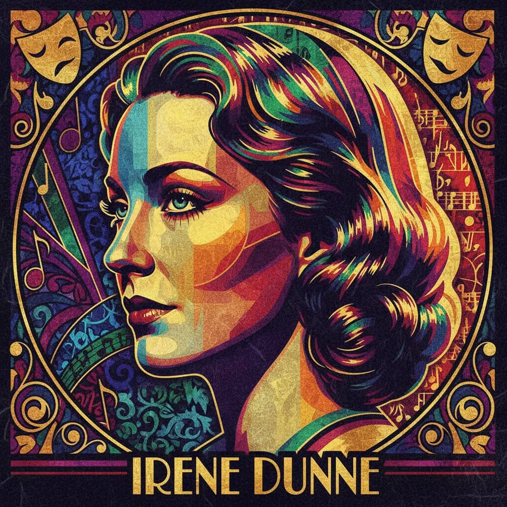 Portrait of Irene Dunne