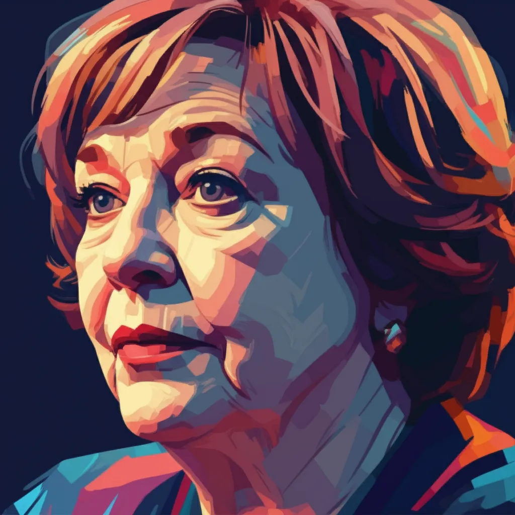 Artistic portrait of Kathy Bates