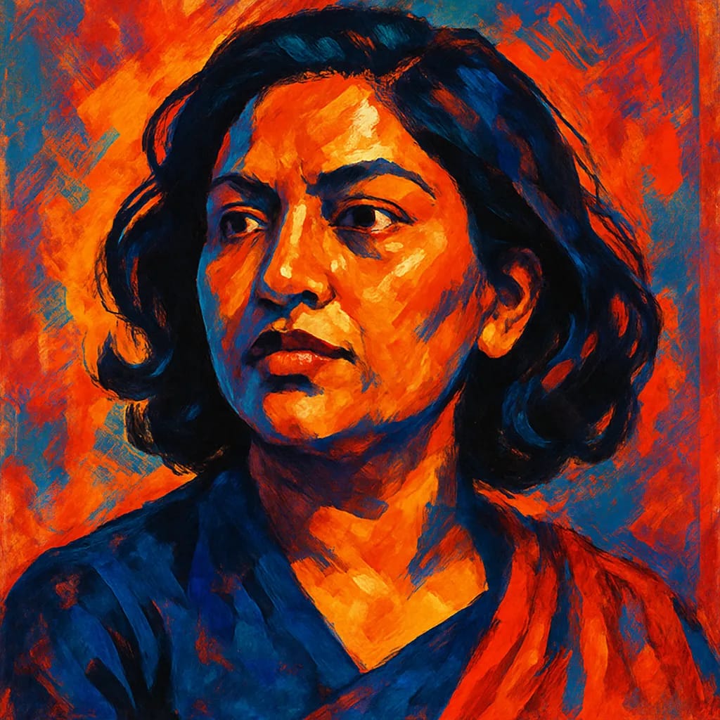 Portrait of Kamala Adhikari