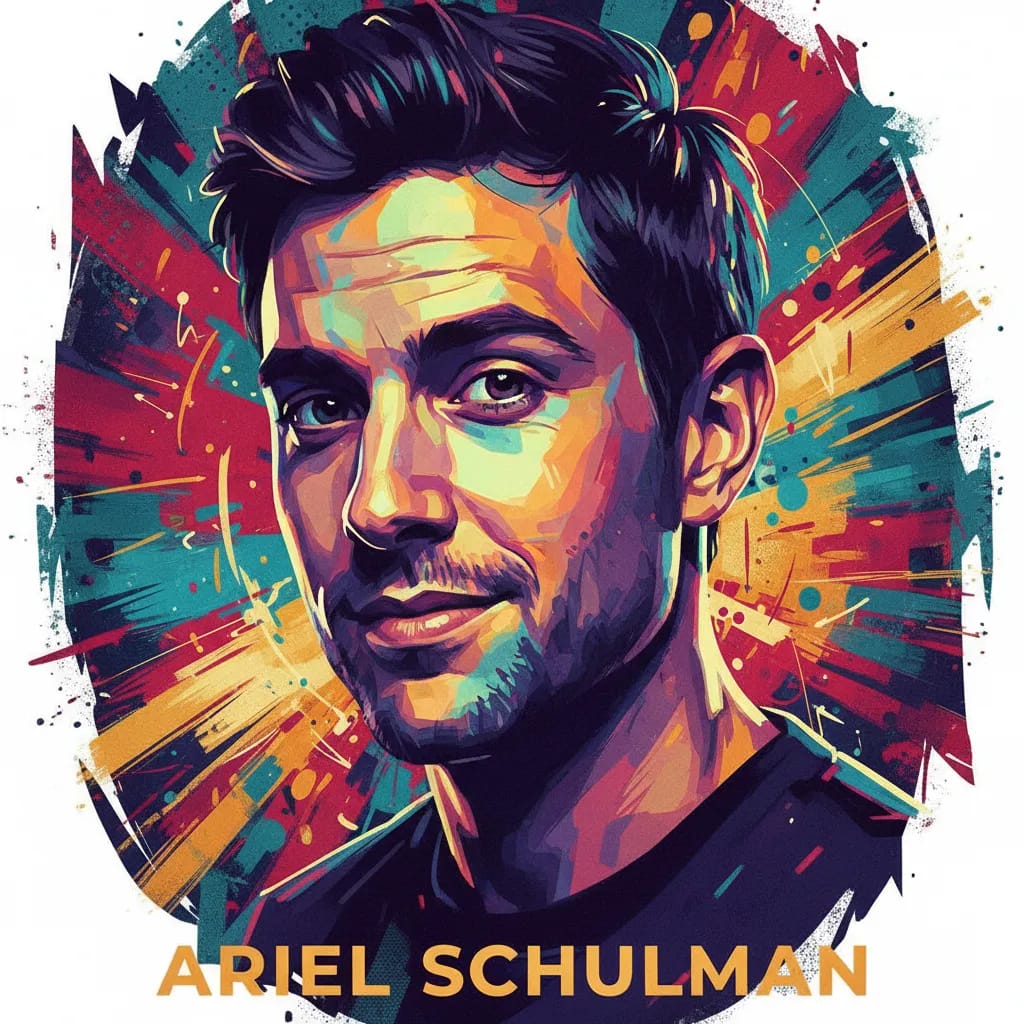 Artistic portrait of Ariel Schulman