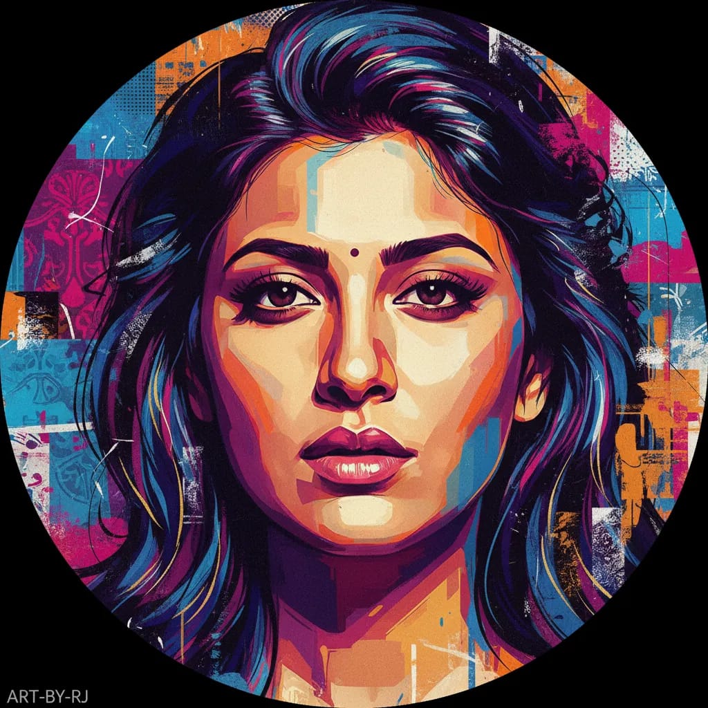 Artistic portrait of Asin Thottumkal
