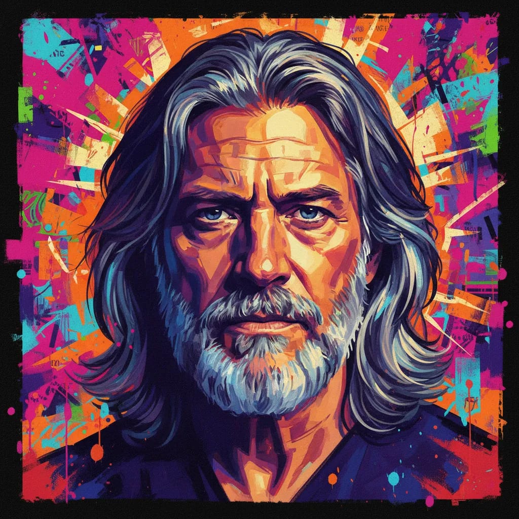 Artistic portrait of Stephen McHattie