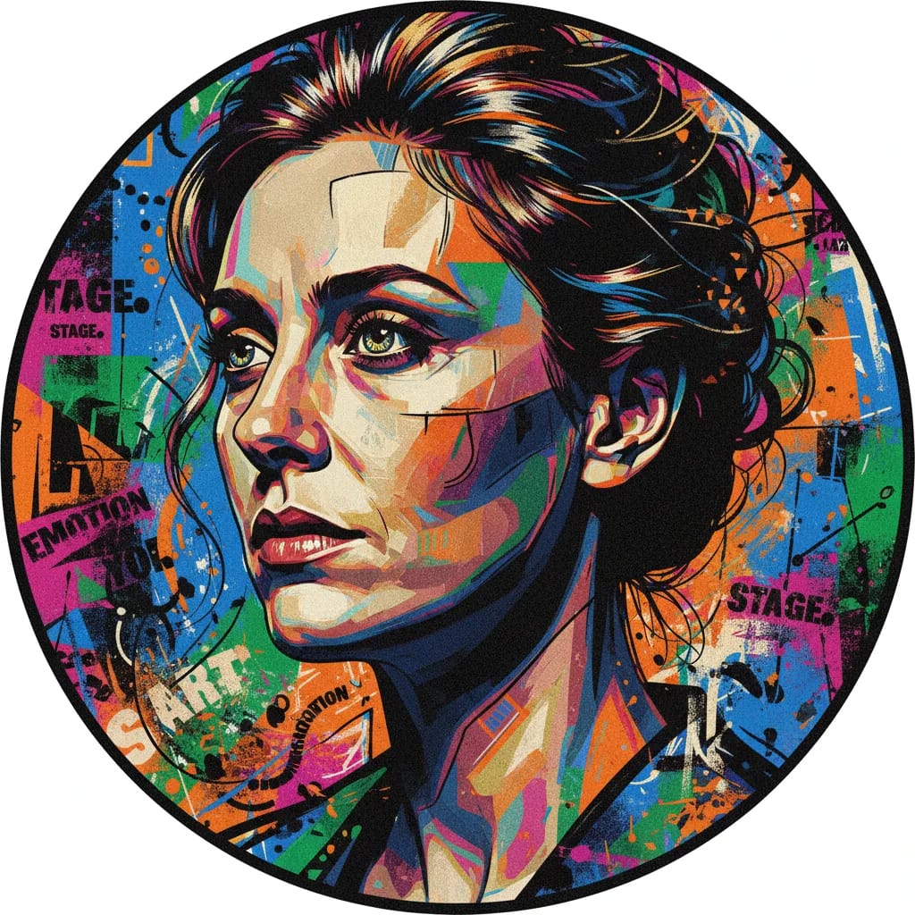 Artistic portrait of Dorothy Atkinson