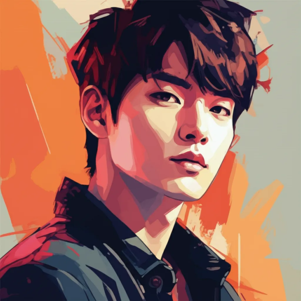 Artistic portrait of Sung Jun