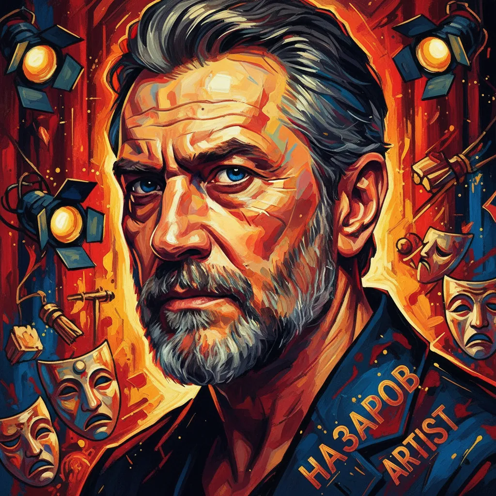Artistic portrait of Dmitriy Nazarov