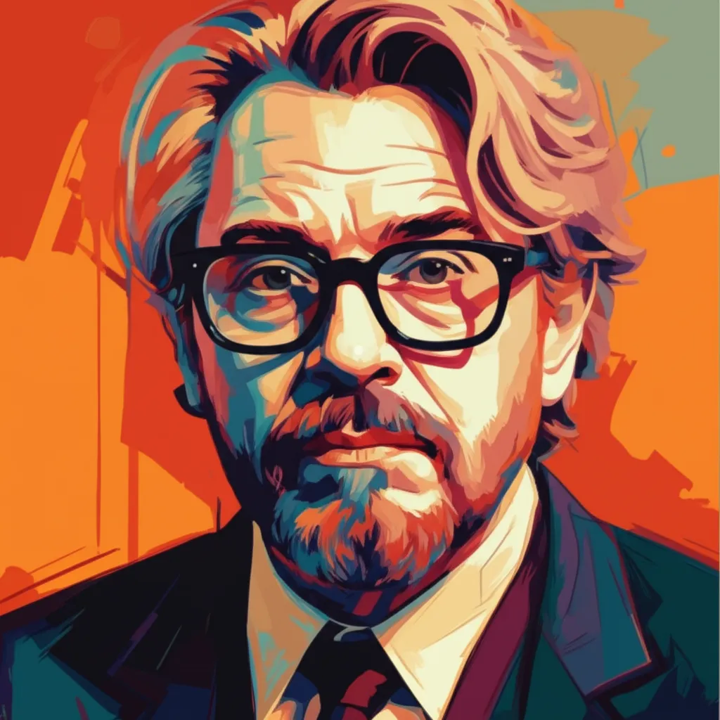 Artistic portrait of John Malkovich