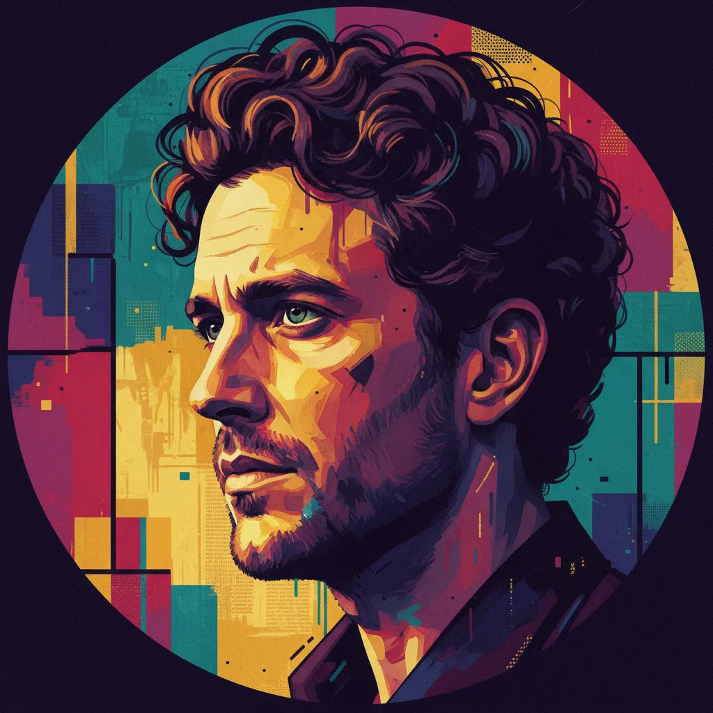 Artistic portrait of Anthony Stacchi