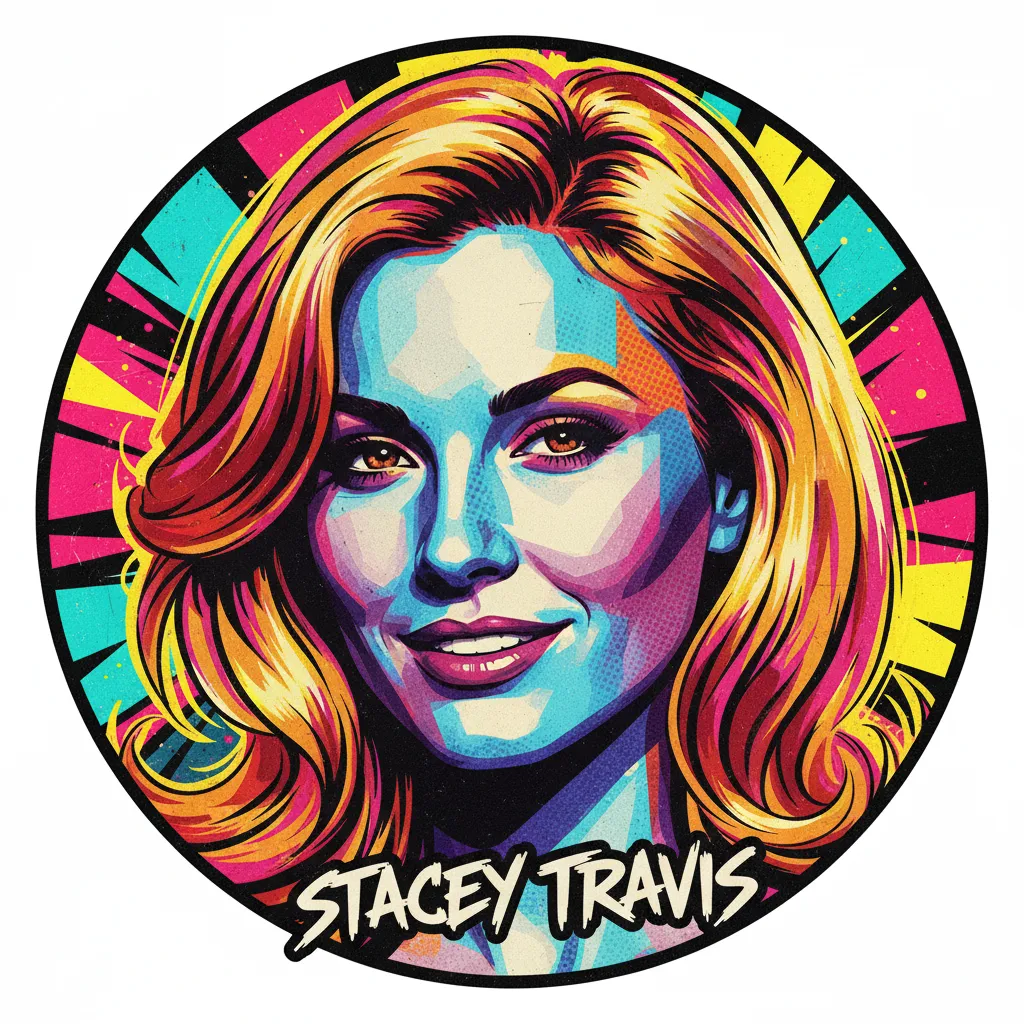 Artistic portrait of Stacey Travis