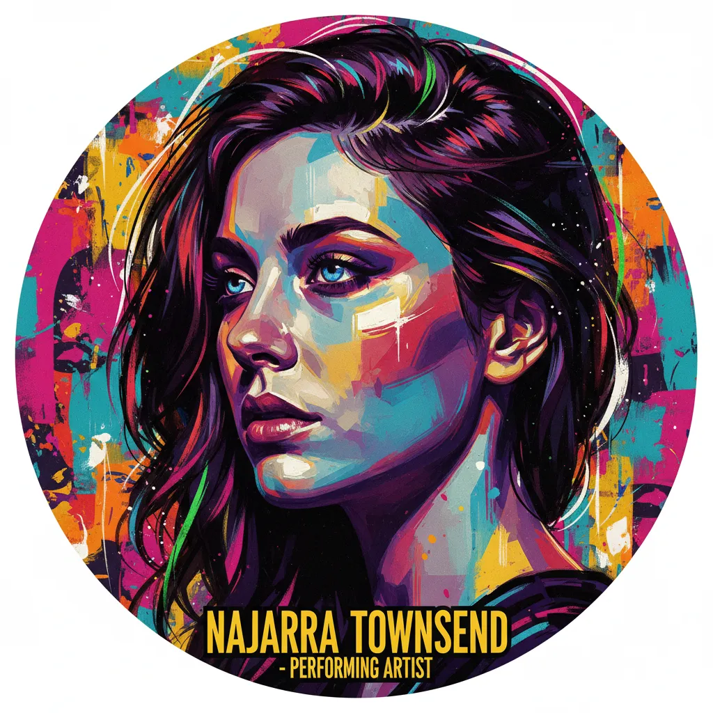 Artistic portrait of Najarra Townsend