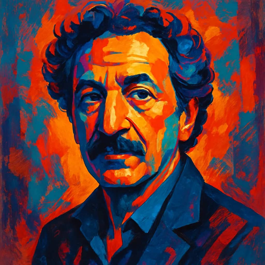 Portrait of Mohamed Fellag