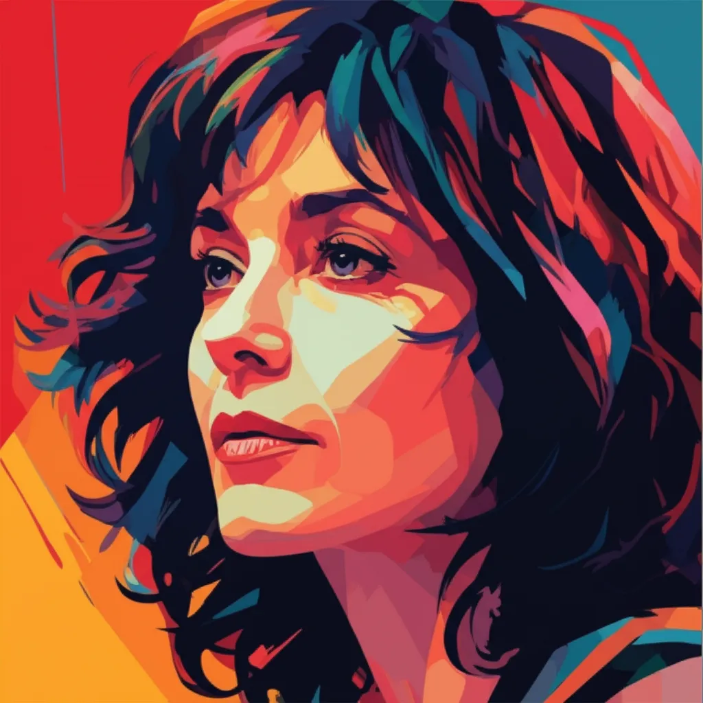 Artistic portrait of Mirjana Jokovic