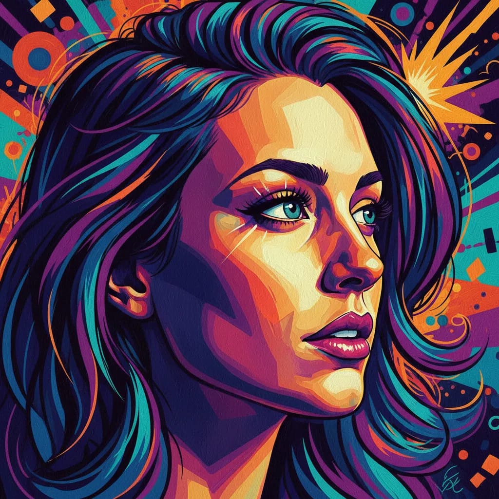 Artistic portrait of Tess Porterfield Lovell
