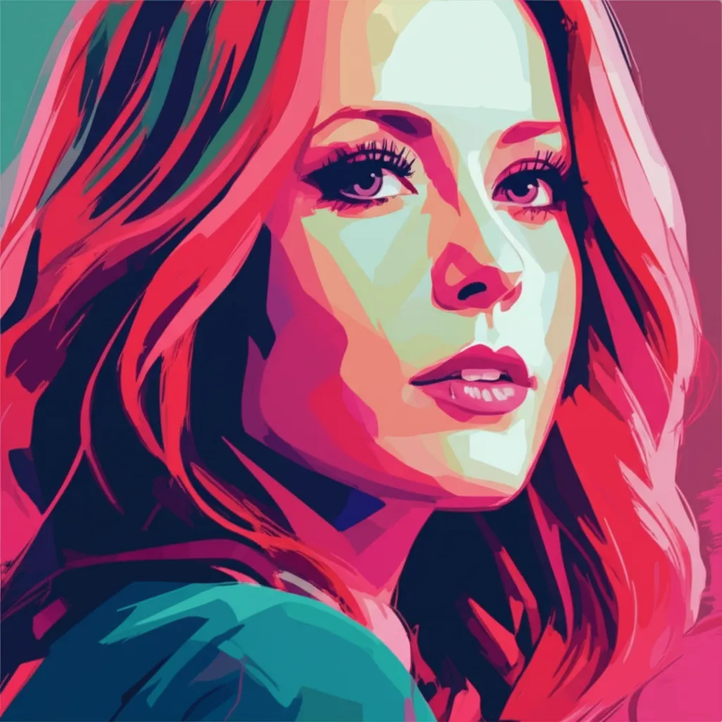 Artistic portrait of Isla Fisher
