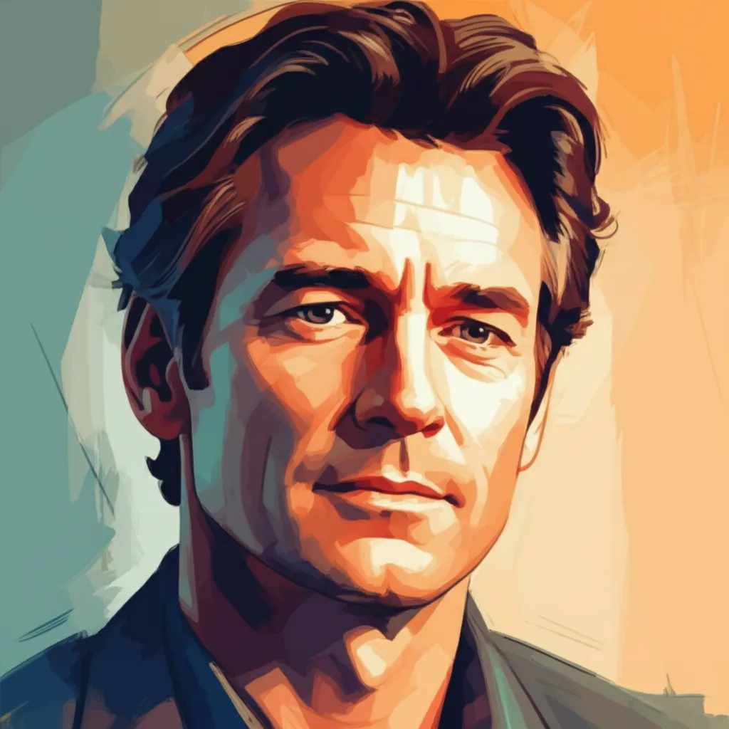 Artistic portrait of Kyle Chandler
