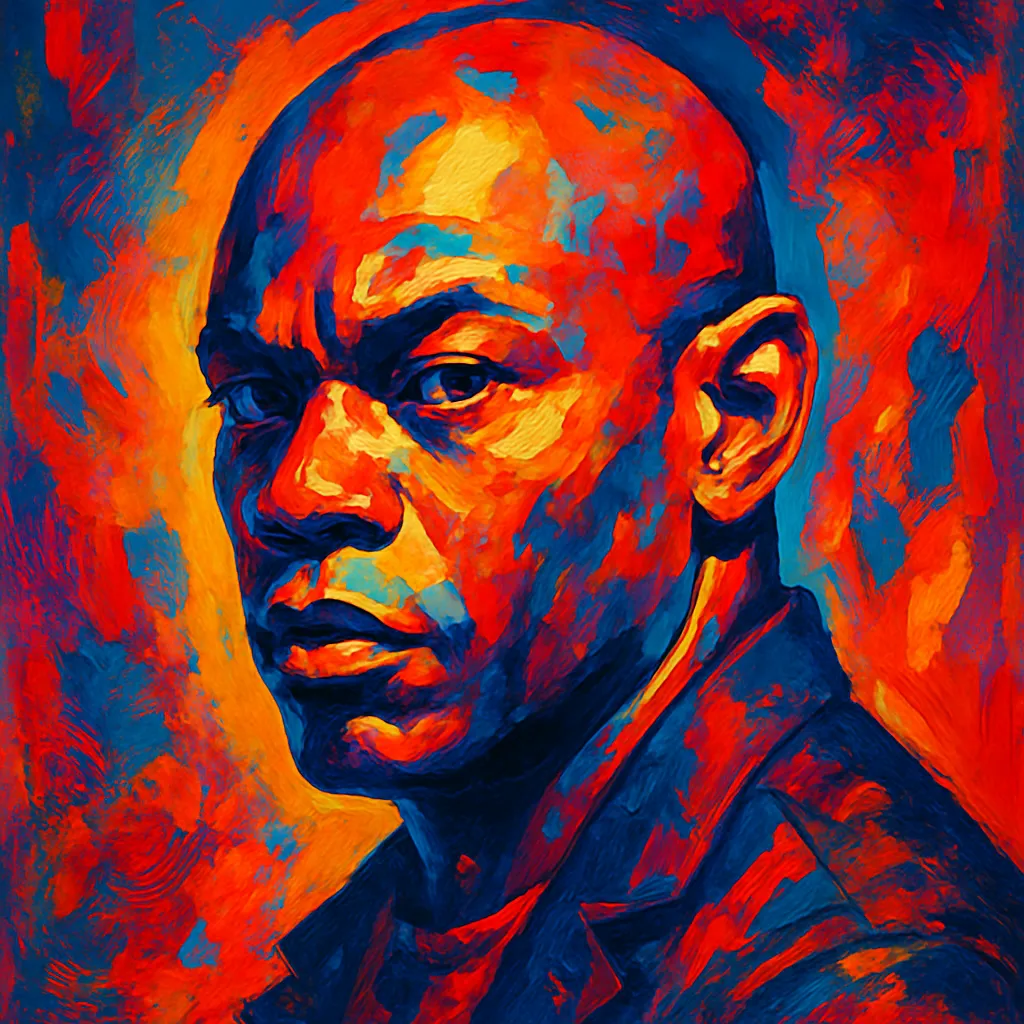 Artistic portrait of Bokeem Woodbine