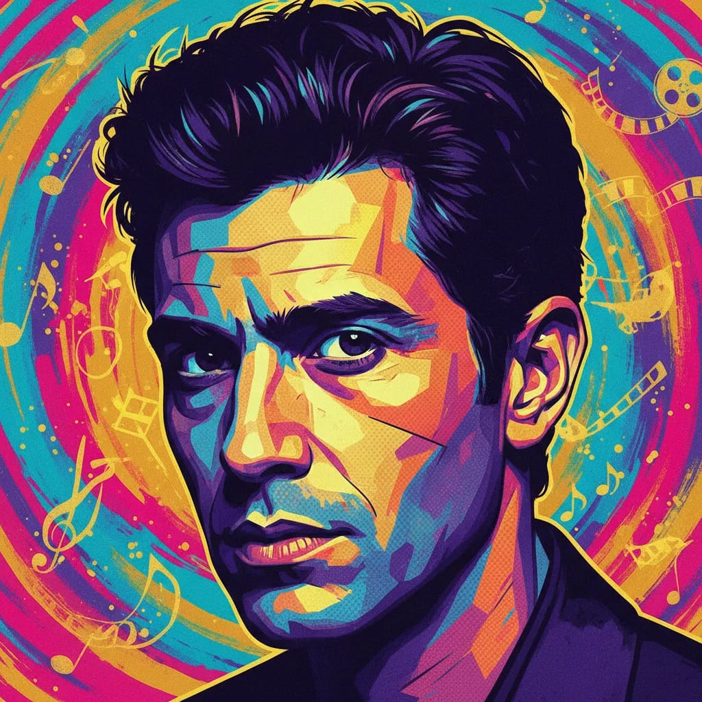Artistic portrait of Filippo Nigro