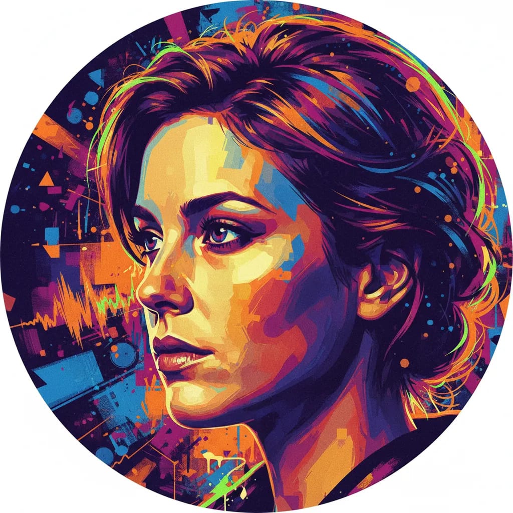 Artistic portrait of Marisa Coughlan