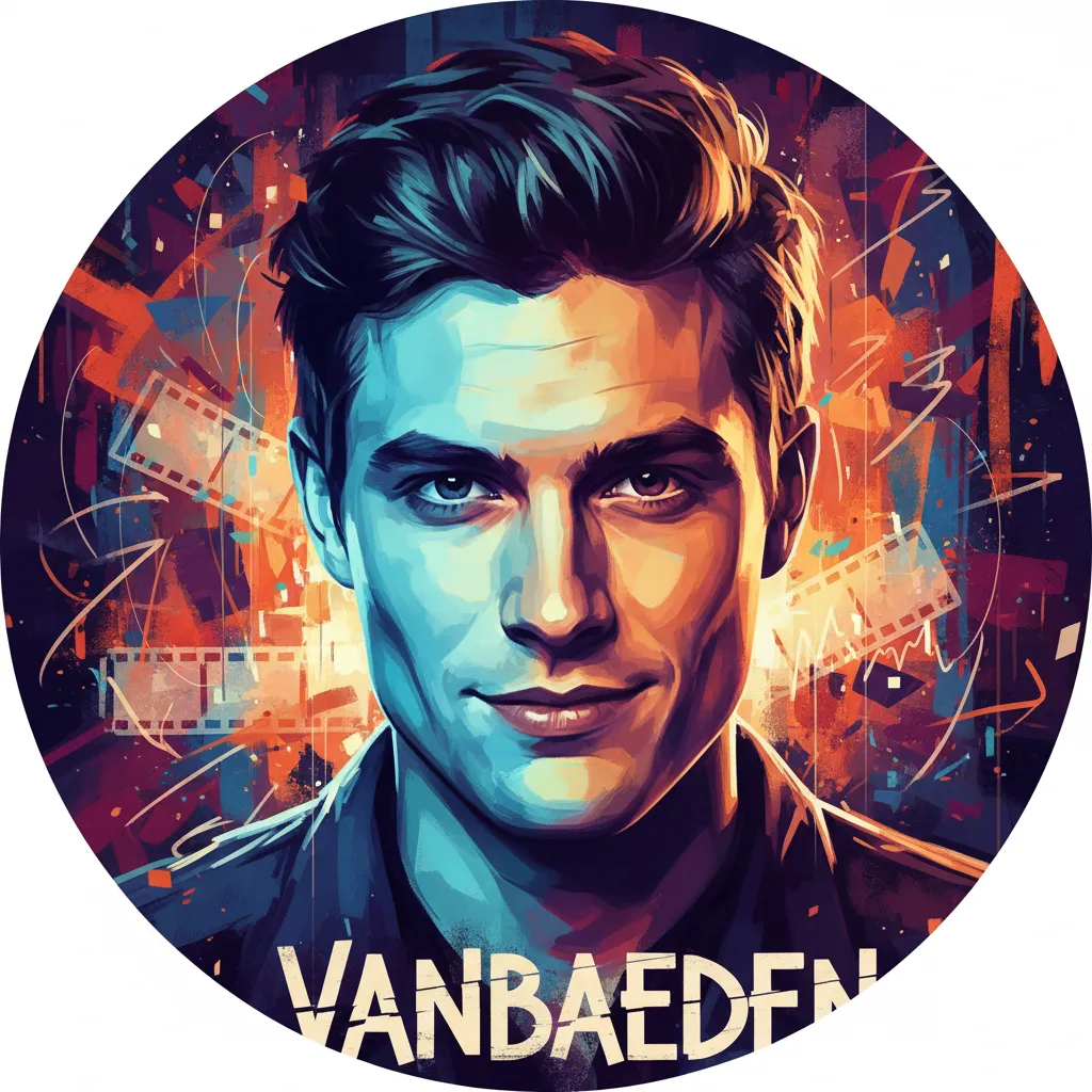 Artistic portrait of Kenneth Vanbaeden