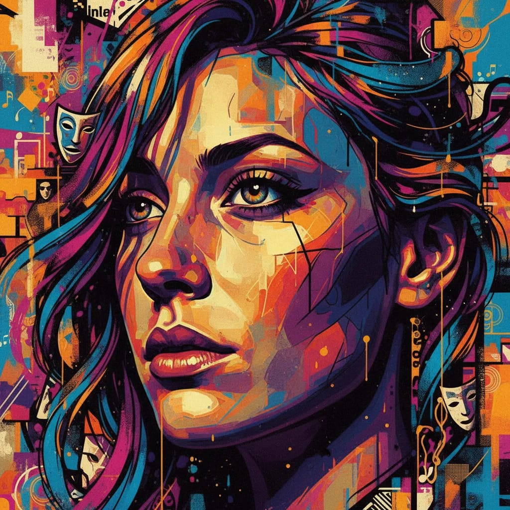 Artistic portrait of Bettina Bresnan