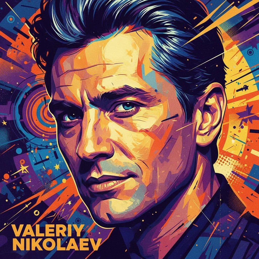 Artistic portrait of Valeriy Nikolaev