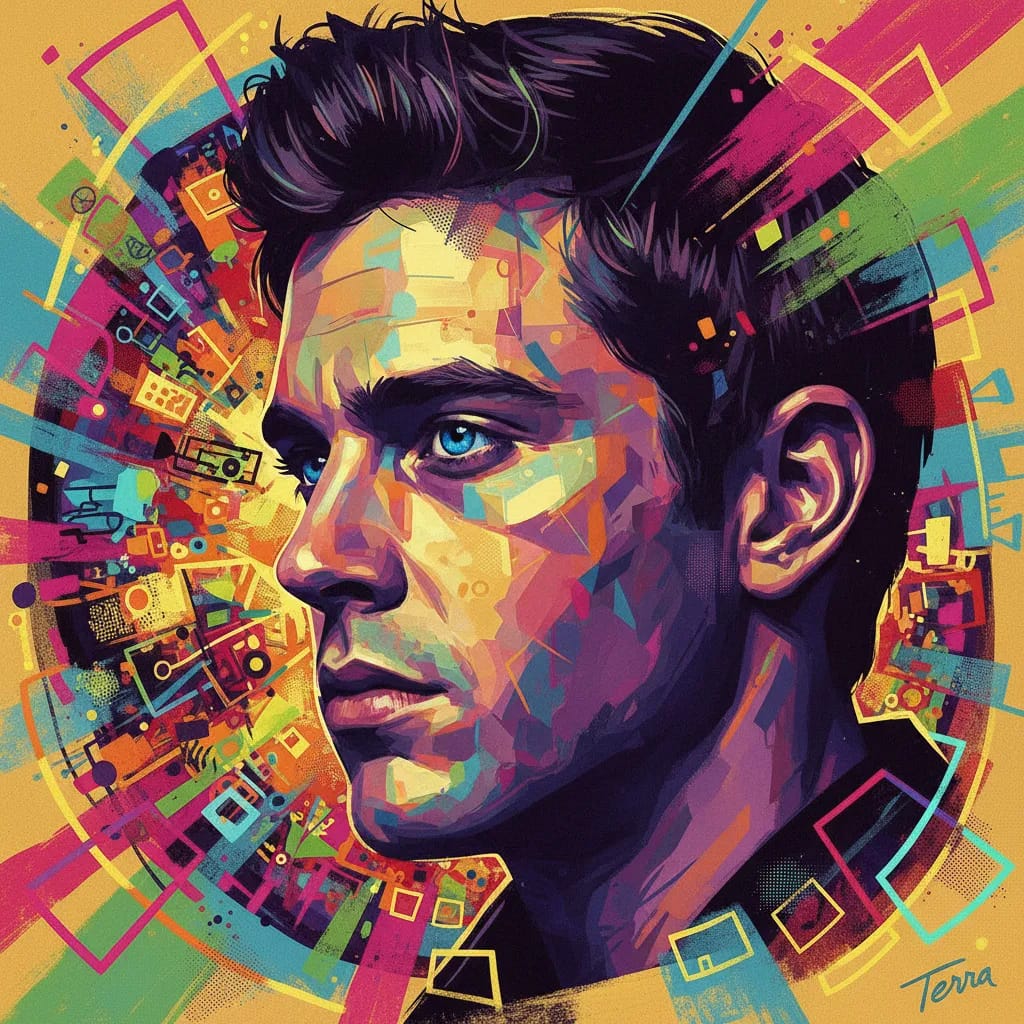 Artistic portrait of Scott Terra