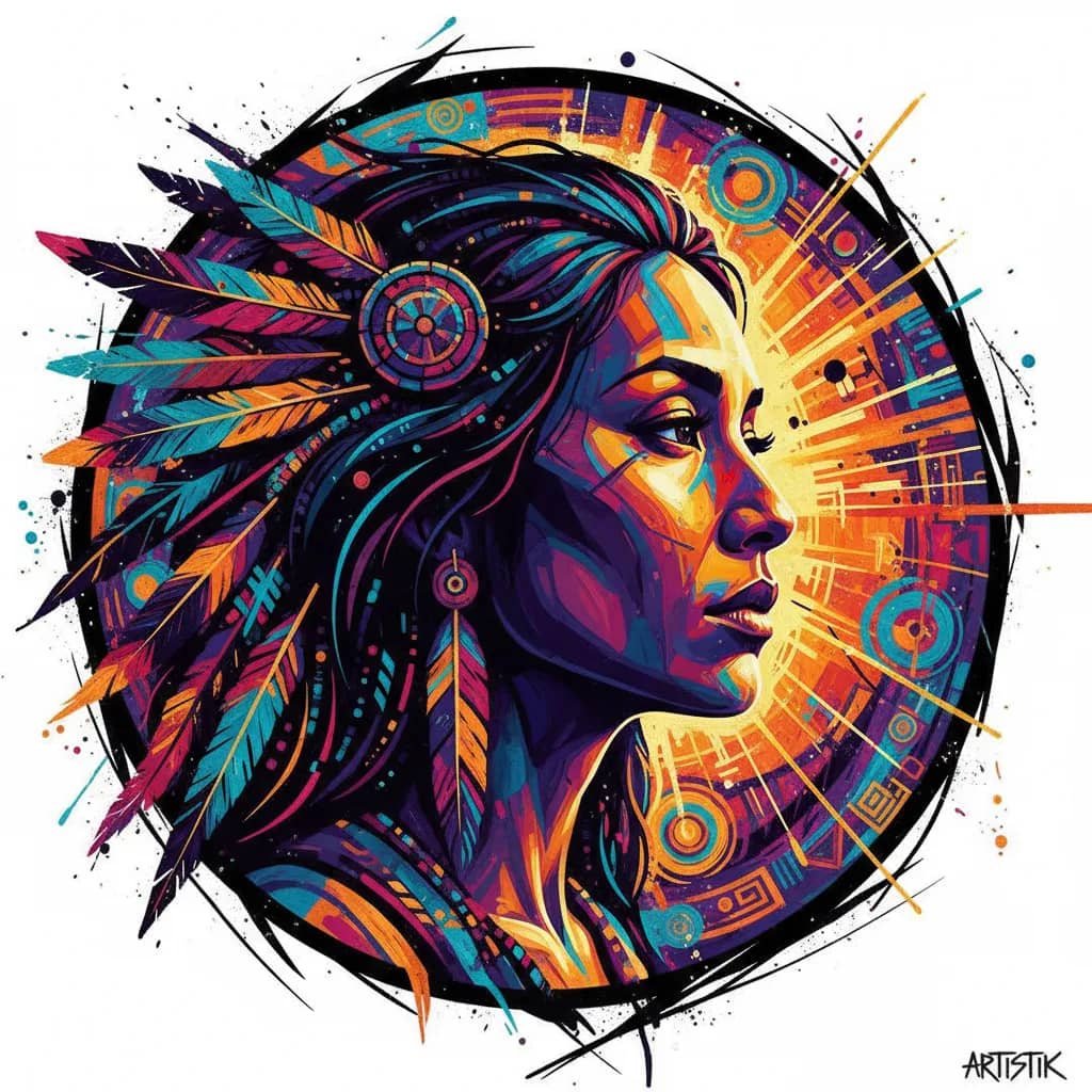 Portrait of Irene Bedard