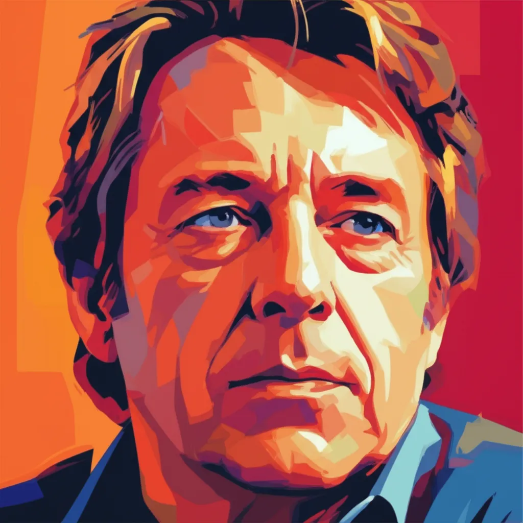 Artistic portrait of Michel Côté