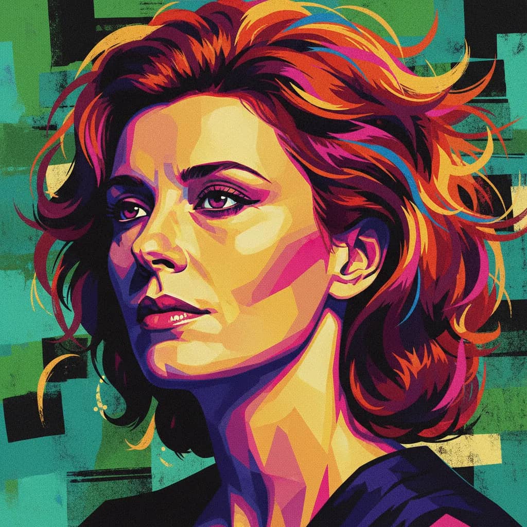 Portrait of Isabelle Huppert