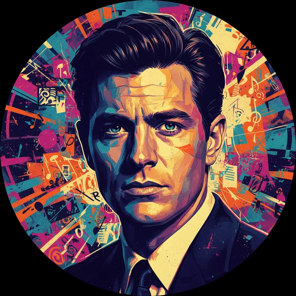 Artistic portrait of Matt Helm