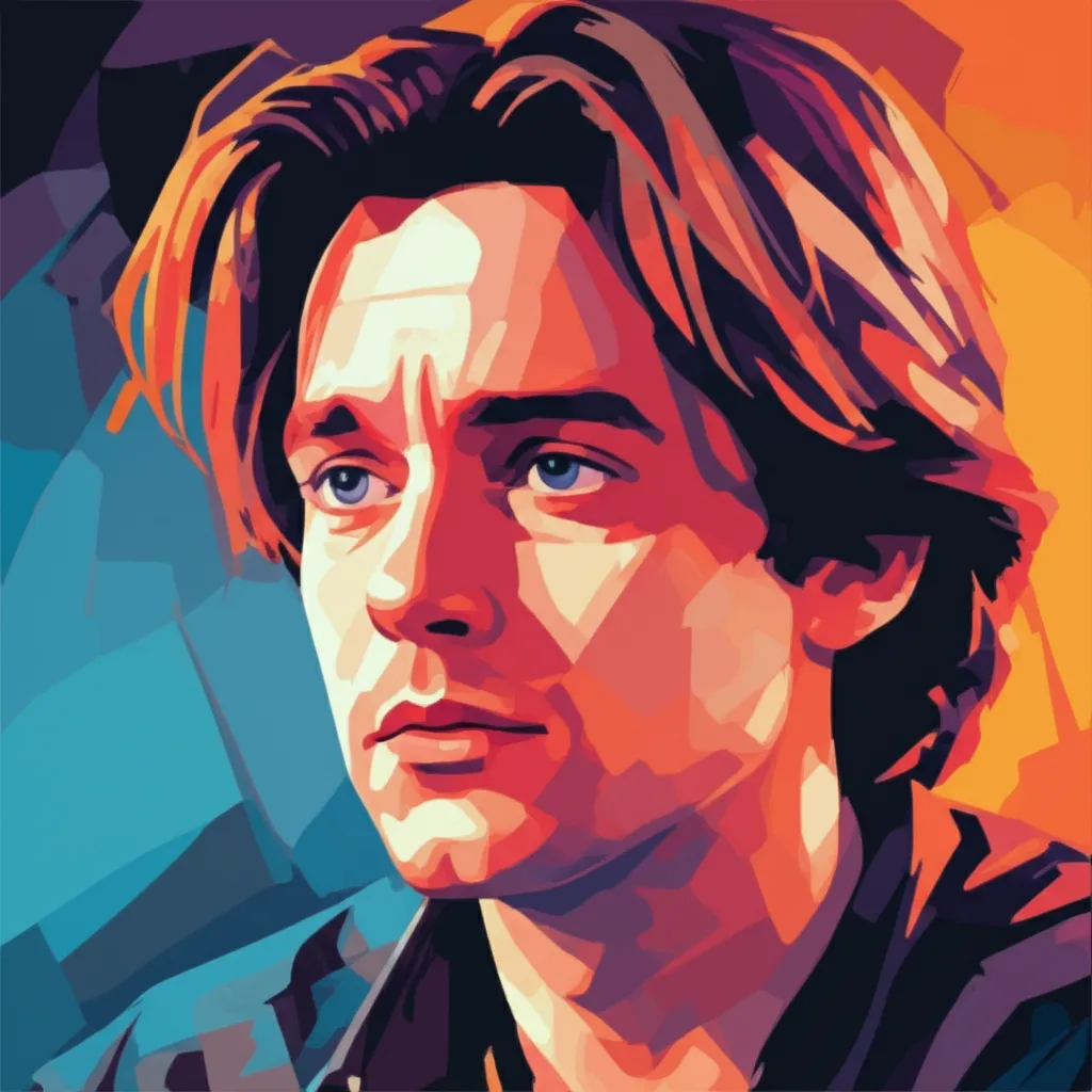 Artistic portrait of Tom Hulce