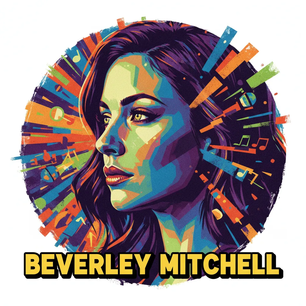 Artistic portrait of Beverley Mitchell