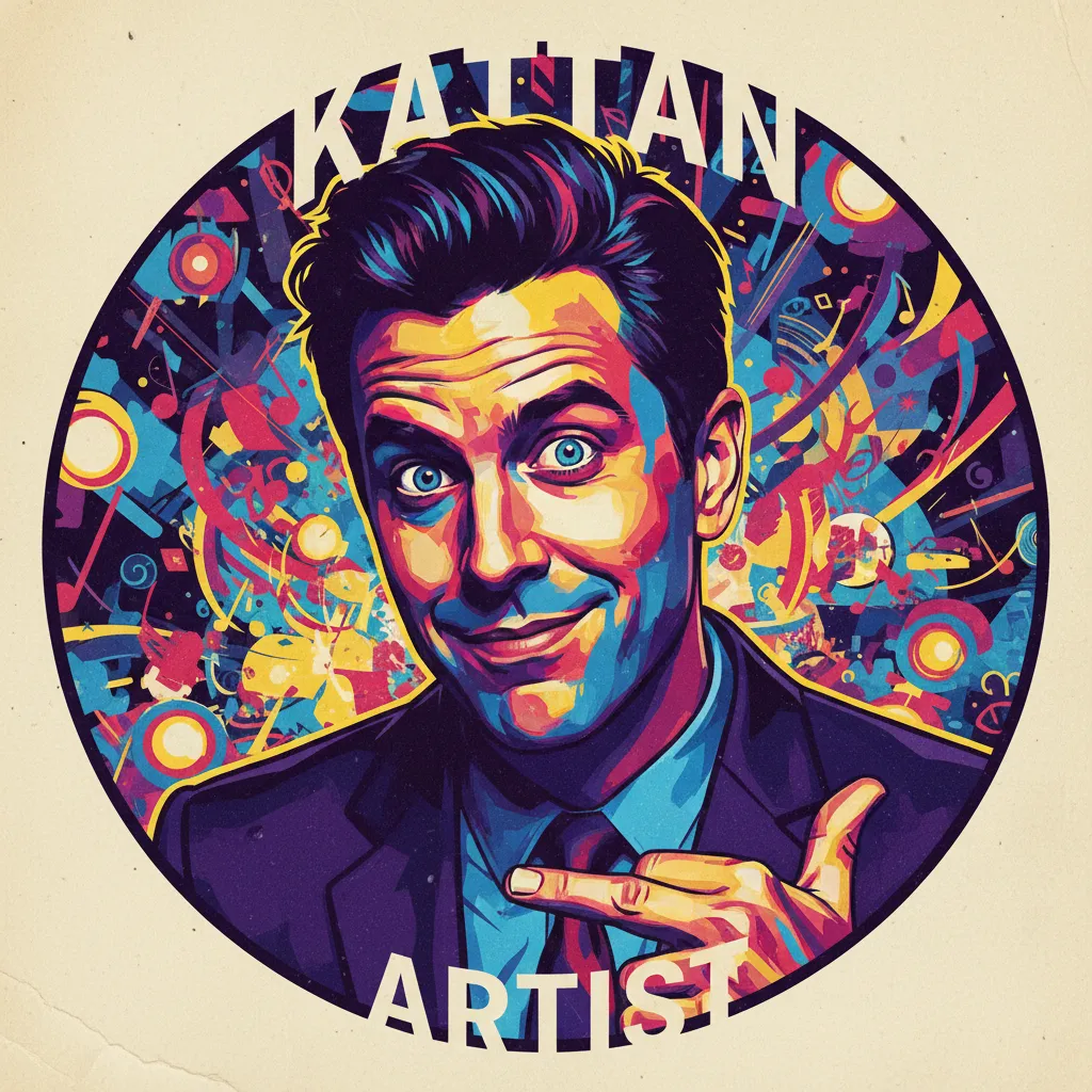 Artistic portrait of Chris Kattan