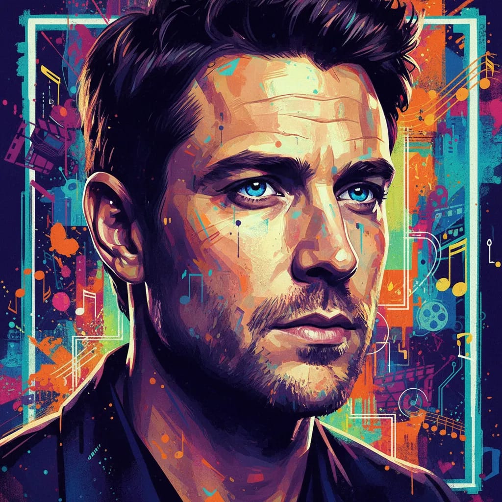 Artistic portrait of David Conrad