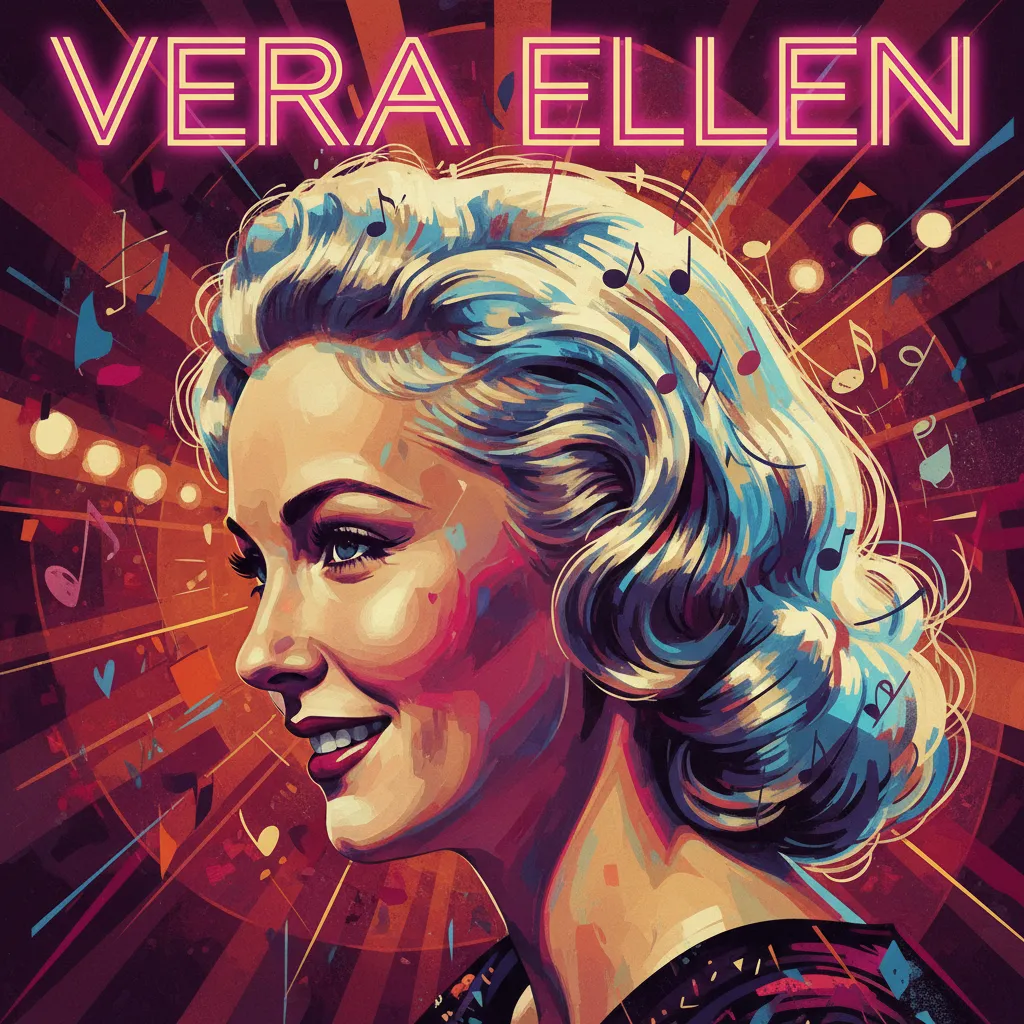 Artistic portrait of Vera-Ellen