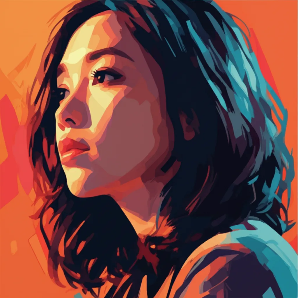 Artistic portrait of Tokiko Katô