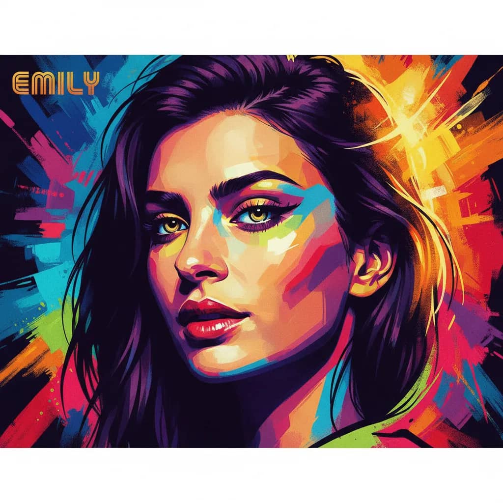 Portrait of Emily Ratajkowski
