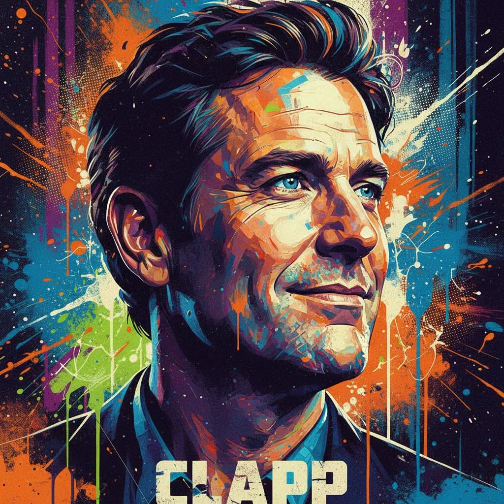 Artistic portrait of Gordon Clapp